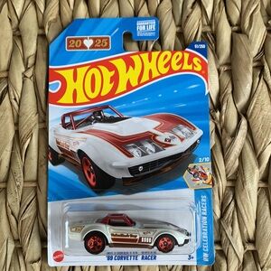 1969 Chevy Corvette Racer 69 Chevrolet Valentine Car Hot Wheels Hotwheels 2025 🆕